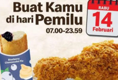 Promo Pemilu Mcd Februari 2024 Tebus Murah Paket Ayam McDonalds + Blueberry Chesecake Pie Cuma 14 Ribu Aja 