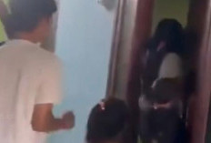 Viral Video Istri Sah Ajak Anak Gerebek Suami Bareng Selingkuhan di Kamar Kos Mojoagung Jombang, Penuh Aksi Dramatis!