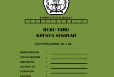 Kumpulan Contoh Buku Tamu Sekolah Segala Jenjang (SD, SMP, SMA), Sering Dipakai dan Praktis!